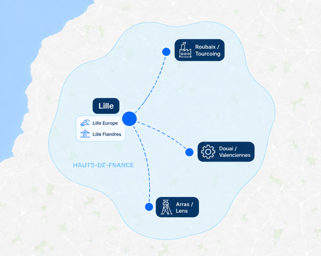Zone Transfert Gares Hauts de France